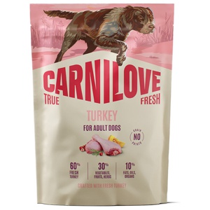 Carnilove True Fresh Dog Adult Turkey Torrfoder till Hund produkt bild