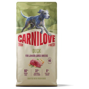 Carnilove True Fresh Junior Large Breeds mit Ente Produktbild