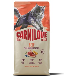 Carnilove True Fresh Large Adult Cat med nötkött - 6 kg produkt bild