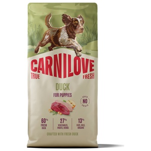 Carnilove True Fresh Puppy med anka - Ekonomipack: 2 x 12 kg produkt bild