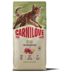Carnilove True Fresh Sterilised Adult med anka - 6 kg produkt bild