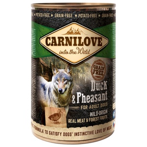 Wild Meat Duck & Pheasant Våtfoder för hund 400g produkt bild