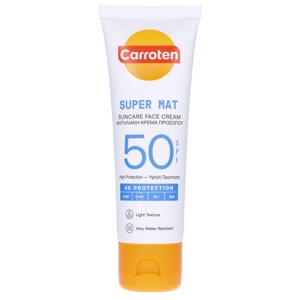 Carroten Super Mat Suncare Face Cream SPF 50 produktbillede
