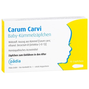 CARUM CARVI Baby-Kümmelzäpfchen Produktbild