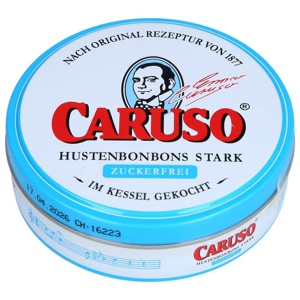 Caruso Hustenbonbons stark zuckerfrei Produktbild