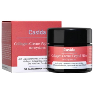 Casida Collagen Creme Peptid Filler+Hyaluron 50 ml Creme Produktbild