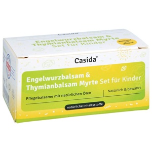 Casida Engelwurzbalsam + Thymianbalsam mit Myrte Kinder 40 g Balsam Produktbild