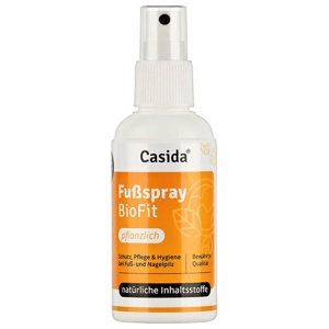 Casida FUSSSPRAY BioFit pflanzlich 100 ml Spray Produktbild