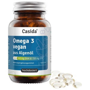 Casida Omega 3 vegan 60 St Kapseln Produktbild