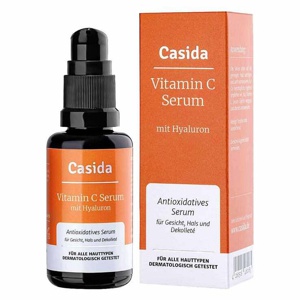 Casida VITAMIN C SERUM+Hyaluron 30 ml Flüssigkeit Produktbild