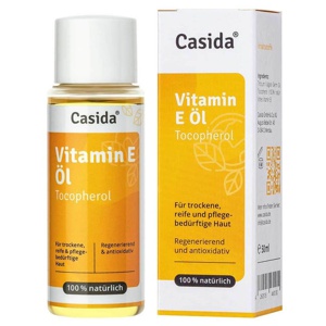 Casida VITAMIN E ÖL Tocopherol natürlich 50 ml Öl Produktbild
