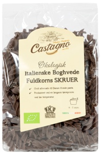 Castagno Boghvede Fuldkorns Skruer 250 g produktbillede