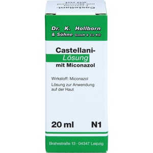 Castellani mit Miconazol Lösung, 20 ml Lösung Produktbild