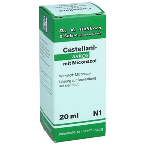 CASTELLANI viskos m. Miconazol Lösung Produktbild