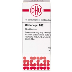 DHU Castor equi D 12 Globuli, 10 g Globuli Produktbild