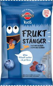 Castus Fruktstång Blåbär 5x20 g produkt bild
