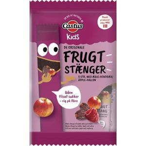 Castus Fruktstång Äpple & Hallon 5x20 g produkt bild