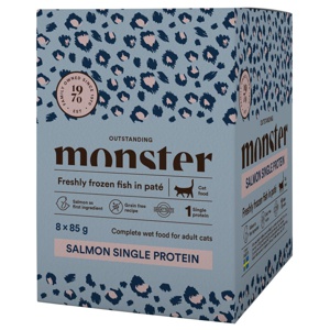 Cat Pouches Adult Salmon - 8 x 85 g produkt bild
