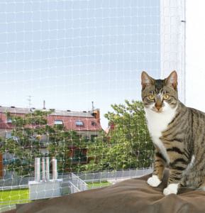 Cat Protect kattnät Transparent - X-large produkt bild