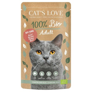 Cat's Love Bio 6 x 100 g Produktbild