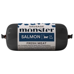 Monster Cat Sausage Salmon 80 g produkt bild