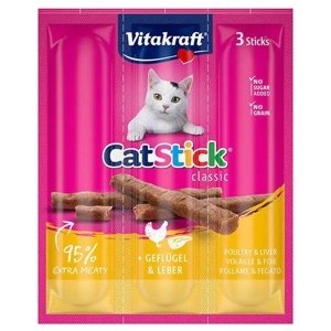 Cat-Stick Classic fjerkræ & lever 3x6 g produktbillede