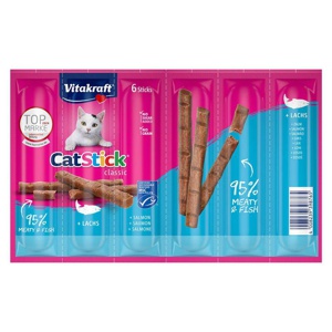Cat-Stick Mini laks 6x6 g produktbillede