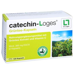 catechin-Loges Grüntee-Kapseln 120 St Kapseln Produktbild
