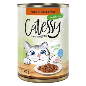 Catessy Häppchen in Sauce oder Gelee 12 x 400 g Produktbild