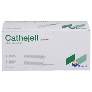 CATHEJELL Lidocain steriles Gleitgel ZHS 12,5 g Produktbild