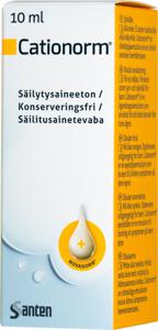 Cationorm Ögondroppar 10 ml produkt bild