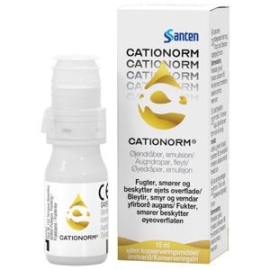 Cationorm øyedråper 10 ml produktbilde