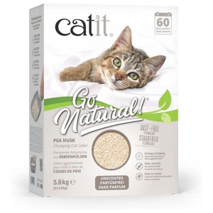 Catit Go Natural Katzenstreu aus Erbsenhülsen, parfümfrei Produktbild