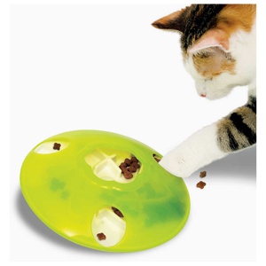 Hagen leksak för katt Catit Treat Spinner grön produkt bild
