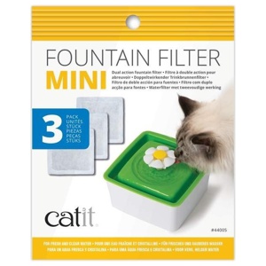 Catit Mini Flower Vattenfontän Filter 3-pack produkt bild