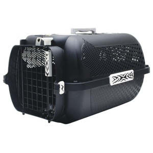 Catit Transportbox White Tiger Voyageur Black Produktbild
