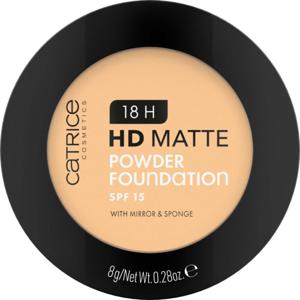 Catrice 18H HD Matte Powder Foundation, Nr. 030W, hållbar, mattifierande, matt, för orenhet, vegansk, oljefri, UVA- und UVB-Filter + SPF 15, utan parfym, 1-pack (8g) produkt bild