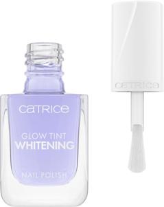 Catrice Glow Tint Whitening Nail Polish, nr 020, violett, ljusare, lätt att ta bort, vegansk, utan mikroplastiska partiklar, utan konserveringsmedel, utan parfym, 1-pack (10,5 ml) produkt bild