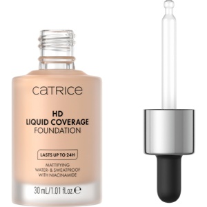 Catrice Hd Liquid Coverage Foundation 020 Rose Beige - 30 ml produktbillede