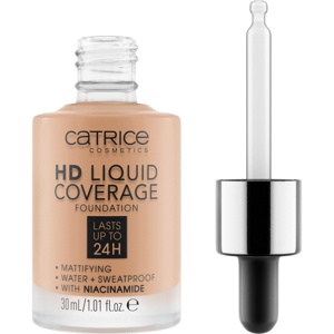Catrice Hd Liquid Coverage Foundation 040 Warm Beige - 30 ml produktbillede