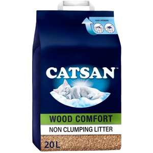 Catsan Wood Comfort Non-Clumping Adult & Kittens Cat Litter product image