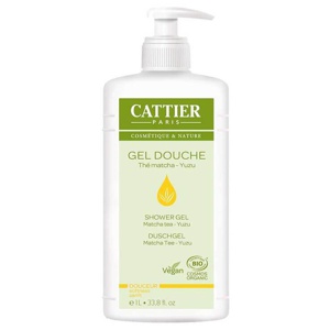 Cattier Duschgel Matcha Tee Yuzu, 1000 ml Duschgel Produktbild