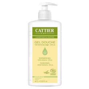 Cattier Duschgel wilde Verbena Zitrus, 1000 ml Duschgel Produktbild