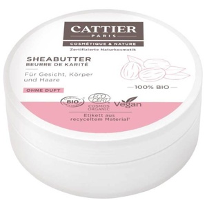 Cattier Sheabutter 100% biologisch, 100 g Creme Produktbild