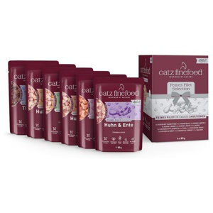 catz finefood Fillets Probierpaket 6 x 85 g Produktbild