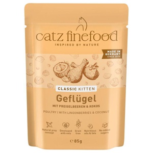 catz finefood Kitten 8 x 85 g Produktbild