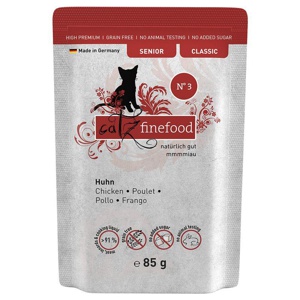 catz finefood Senior 16 x 85 g Produktbild