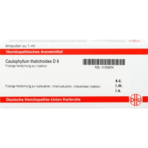 CAULOPHYLLUM THALICTROIDES D 6 Ampullen Produktbild