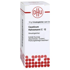 CAUSTICUM HAHNEMANNI C 12 Globuli Produktbild