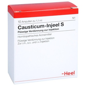 CAUSTICUM INJEEL S Ampullen Produktbild